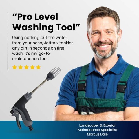 Jetterix high pressure water nozzle